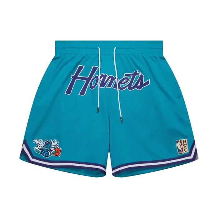 Shorts Men Mitchell and Ness Just Don Practice Shorts Charlotte Hornets