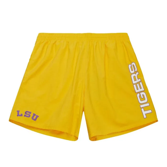 Shorts Men Mitchell and Ness Team Heritage Woven Short Louisiana State University