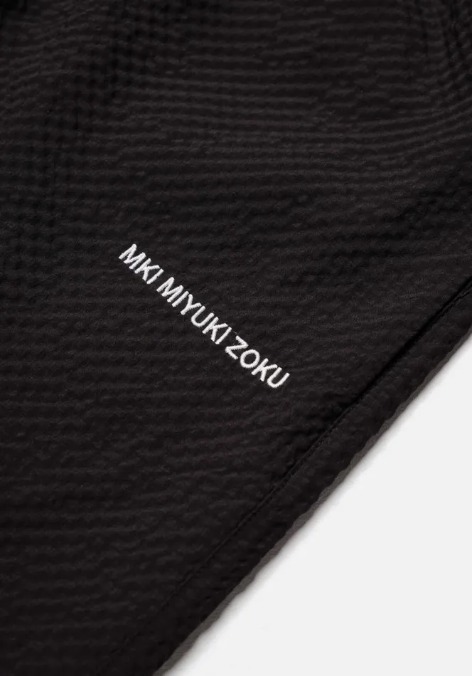 Shorts Men MKI MIYUKI ZOKU Mki Seersucker Shorts Black