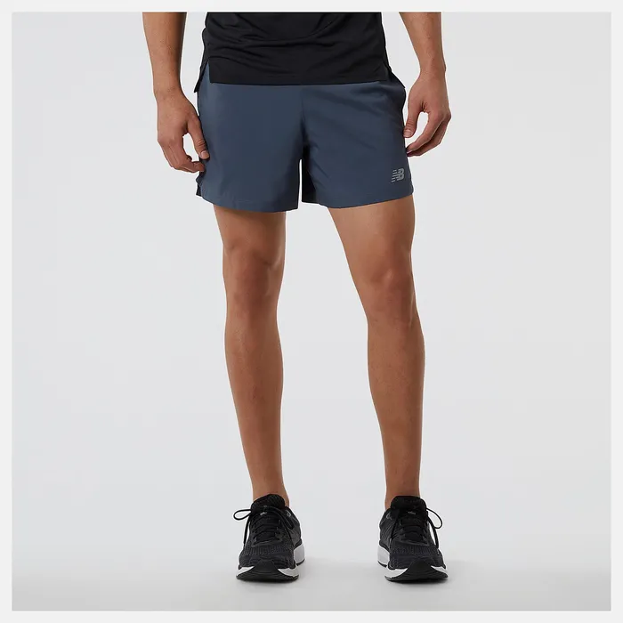 Shorts Men Newbalance Accelerate 5 Inch Short Thunder