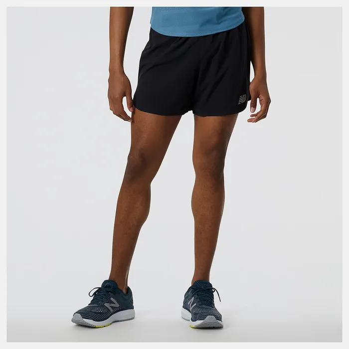 Shorts Men Newbalance Impact Run 5 Inch Short Black
