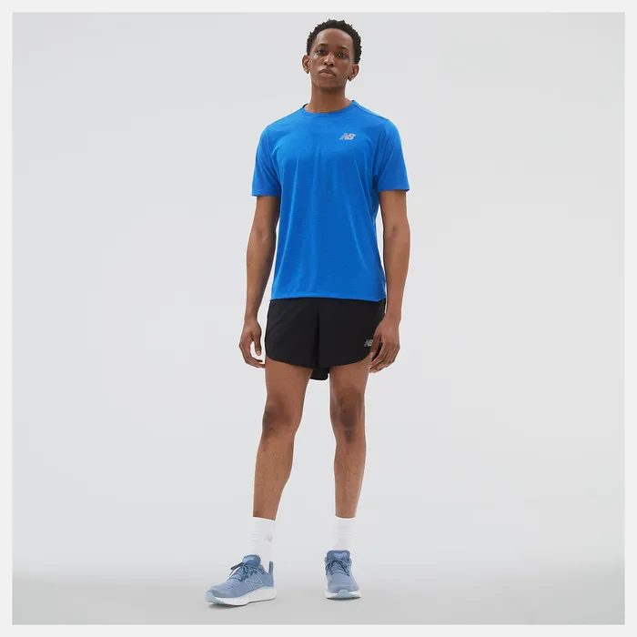 Shorts Men Newbalance Impact Run 5 Inch Short Black