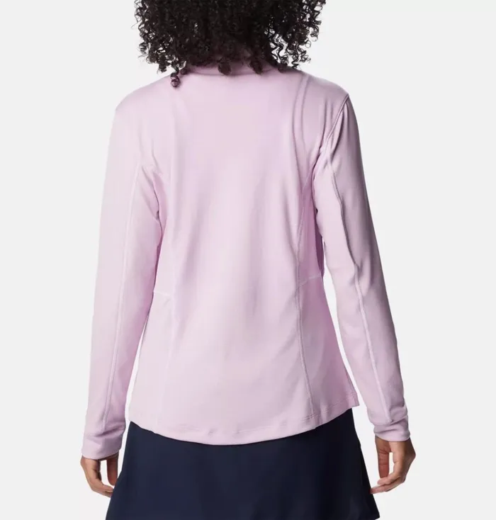 Shotgun Quarter Zip Golf Pullover Blossom Pink Womens Columbia Sportswear Long Sleeve Shotgun Quarter Zip Golf Pullover Blossom Pink Womens Columbia Sportswear Long Sleeve