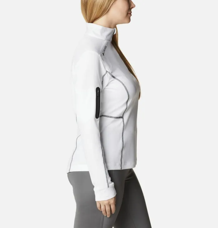 Shotgun Quarter Zip Golf Pullover White Womens Columbia Sportswear Long Sleeve Shotgun Quarter Zip Golf Pullover White Womens Columbia Sportswear Long Sleeve