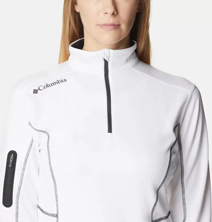 Shotgun Quarter Zip Golf Pullover White Womens Columbia Sportswear Long Sleeve Shotgun Quarter Zip Golf Pullover White Womens Columbia Sportswear Long Sleeve