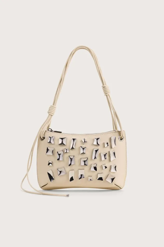 Shoulder Bags Women Cult Gaia MALAYA SHOULDER BAG 8211 OFF WHITE