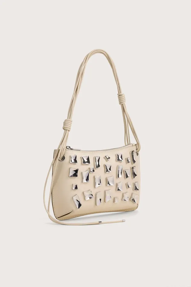 Shoulder Bags Women Cult Gaia MALAYA SHOULDER BAG 8211 OFF WHITE