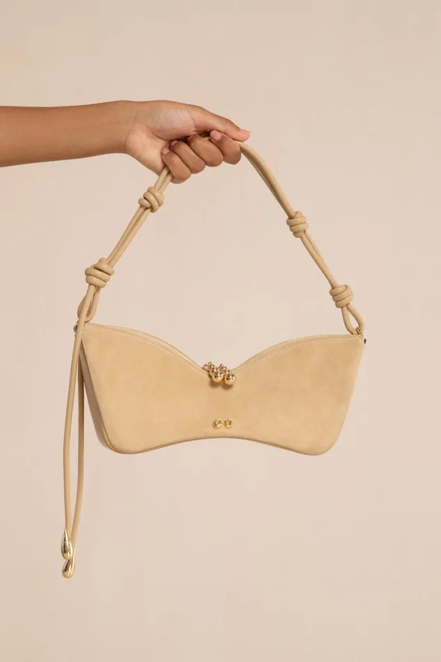 Shoulder Bags Women Cult Gaia MERCIER SHOULDER BAG 8211 SAND