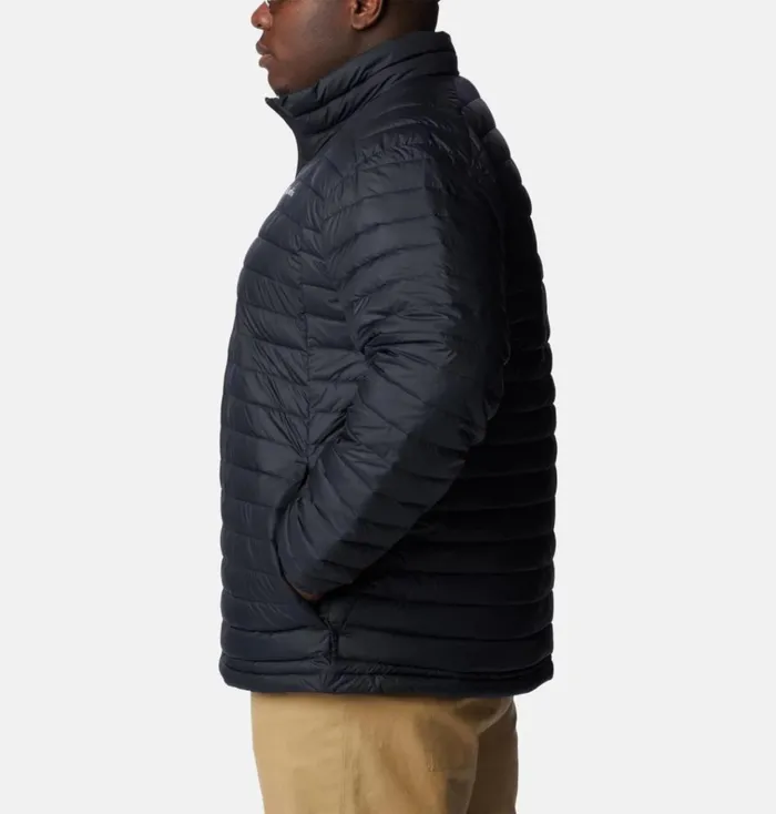 Silver Falls Jacket 8211 Big Black Mens Columbia Sportswear Insulated and Down Silver Falls Jacket 8211 Big Black Mens Columbia Sportswear Insulated and Down