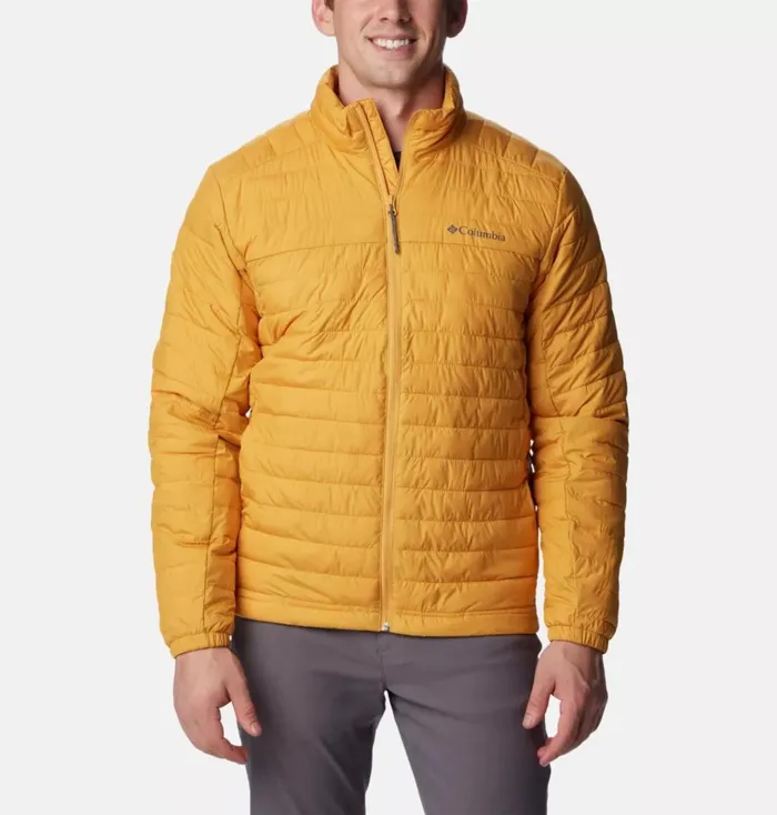Silver Falls Jacket Raw Honey Mens Columbia Sportswear Insulated and Down