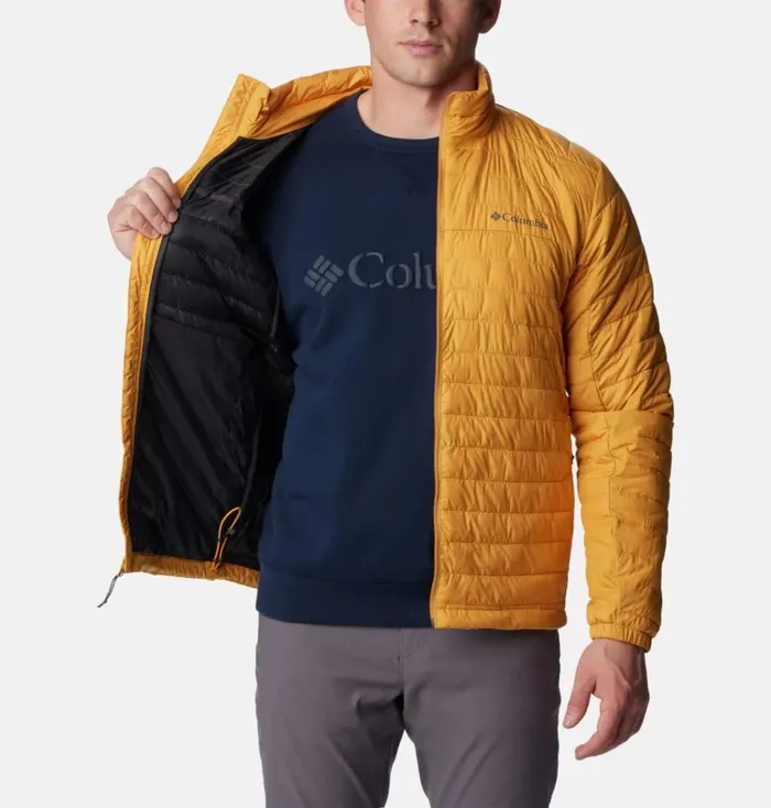 Silver Falls Jacket Raw Honey Mens Columbia Sportswear Insulated and Down