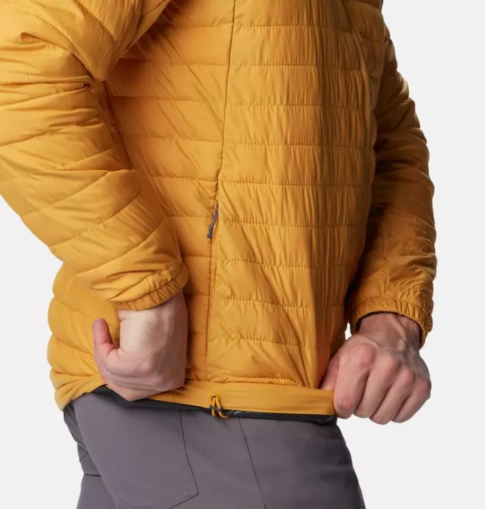 Silver Falls Jacket Raw Honey Mens Columbia Sportswear Insulated and Down
