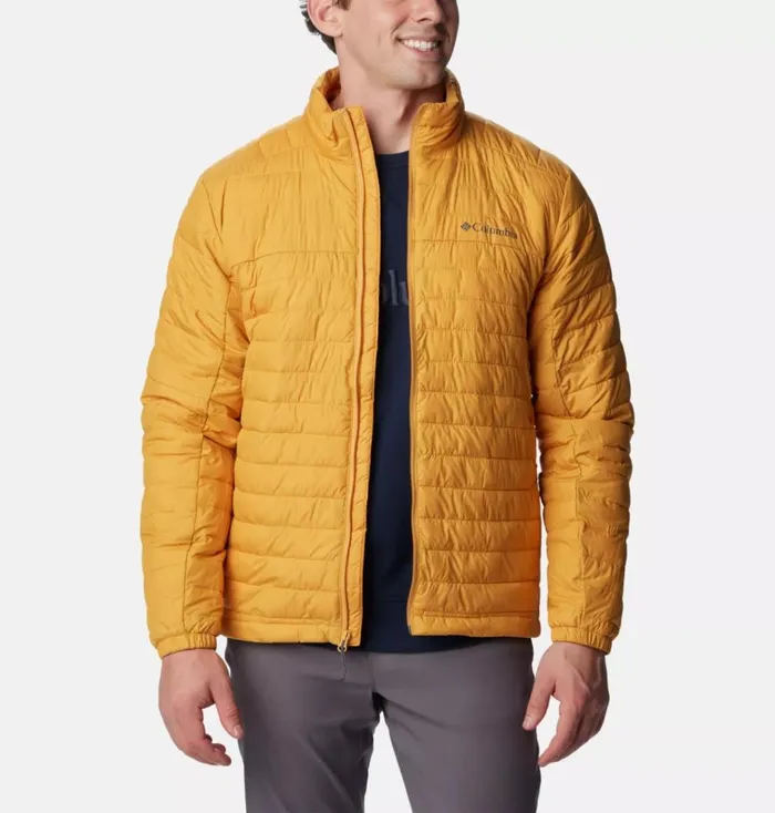 Silver Falls Jacket Raw Honey Mens Columbia Sportswear Insulated and Down