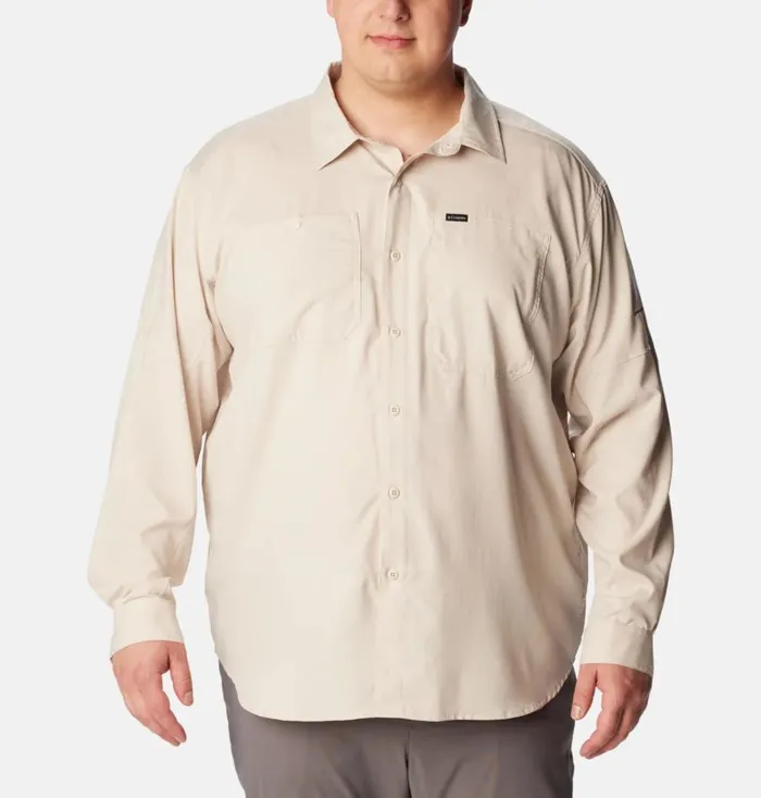 Silver Ridge Utility Lite Long Sleeve Shirt 8211 Big Dark Stone Mens Columbia Sportswear Long Sleeve Silver Ridge Utility Lite Long Sleeve Shirt 8211 Big Dark Stone Mens Columbia Sportswear Long Sleeve