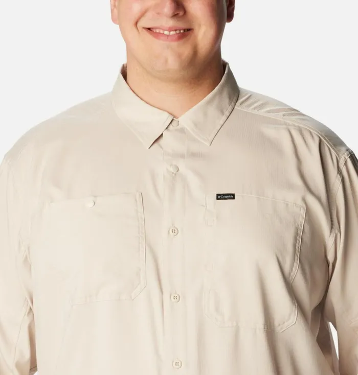 Silver Ridge Utility Lite Long Sleeve Shirt 8211 Big Dark Stone Mens Columbia Sportswear Long Sleeve Silver Ridge Utility Lite Long Sleeve Shirt 8211 Big Dark Stone Mens Columbia Sportswear Long Sleeve