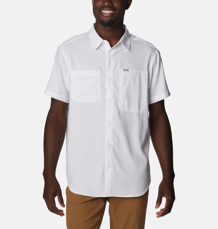 Silver Ridge Utility Lite Short Sleeve Shirt Tall White Mens Columbia Sportswear Short Sleeve Silver Ridge Utility Lite Short Sleeve Shirt Tall White Mens Columbia Sportswear Short Sleeve