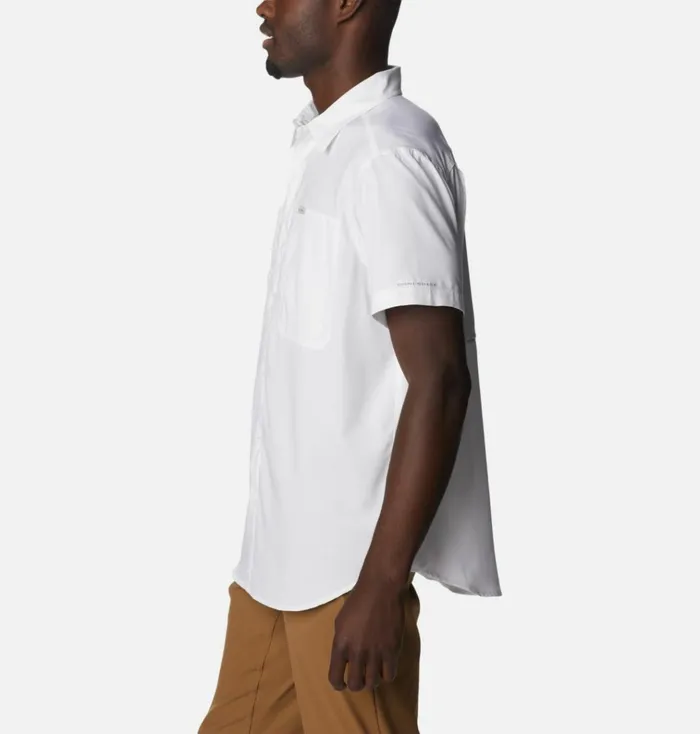 Silver Ridge Utility Lite Short Sleeve Shirt Tall White Mens Columbia Sportswear Short Sleeve Silver Ridge Utility Lite Short Sleeve Shirt Tall White Mens Columbia Sportswear Short Sleeve
