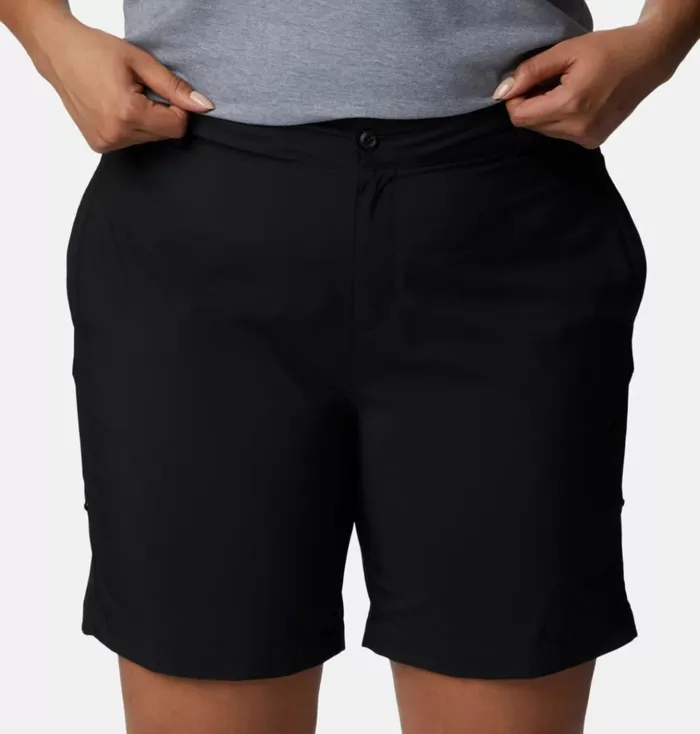 Silver Ridge Utility Shorts 8211 Plus Size Black Womens Columbia Sportswear Shorts and Skorts Silver Ridge Utility Shorts 8211 Plus Size Black Womens Columbia Sportswear Shorts and Skorts