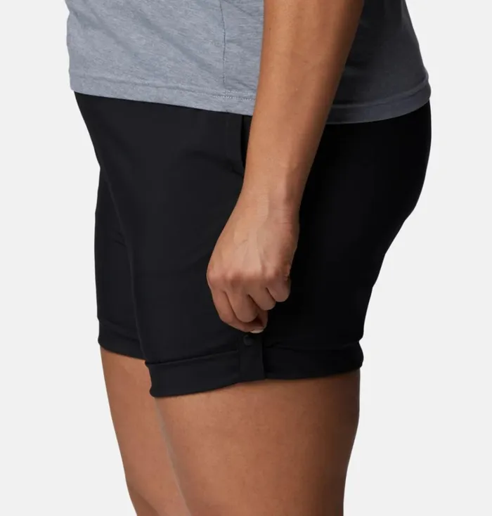 Silver Ridge Utility Shorts 8211 Plus Size Black Womens Columbia Sportswear Shorts and Skorts Silver Ridge Utility Shorts 8211 Plus Size Black Womens Columbia Sportswear Shorts and Skorts