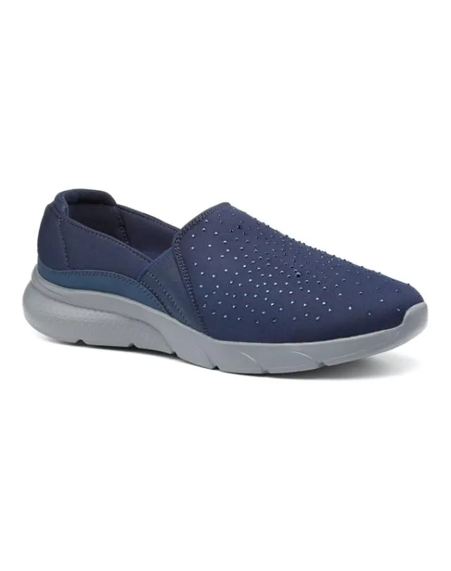 Sisu Shoes Navy Women Hotter Flat Shoes
