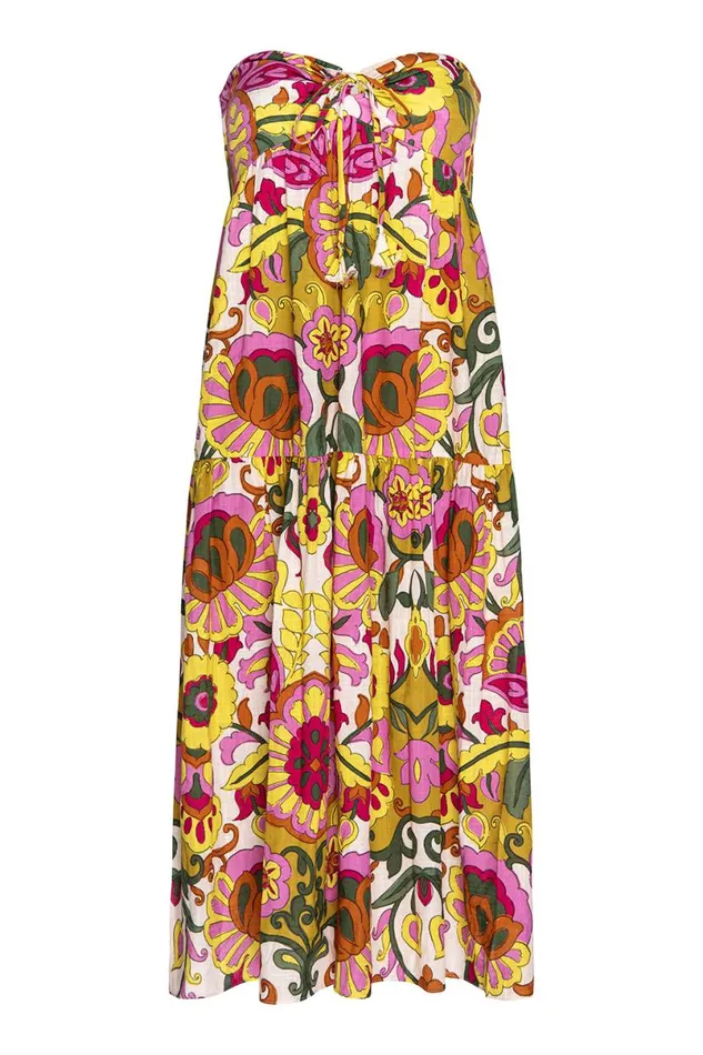 Skirts and Shorts Women MISA Los Angeles ELLEN SKIRT Floral Corsica Multi