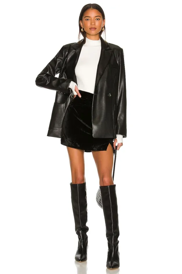 Skirts Women Lovers and Friends Merci Mini Skirt Black