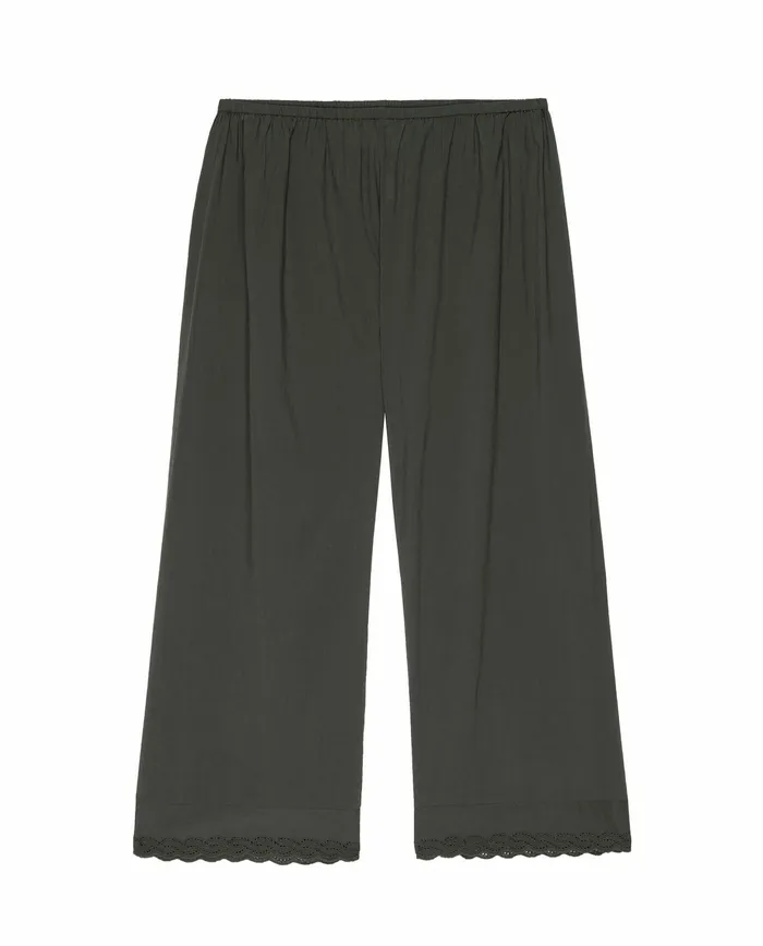 Sleep Bottoms The Great Women The Eyelet Easy Sleep Pant Black Sleep Bottoms The Great Women The Eyelet Easy Sleep Pant Black
