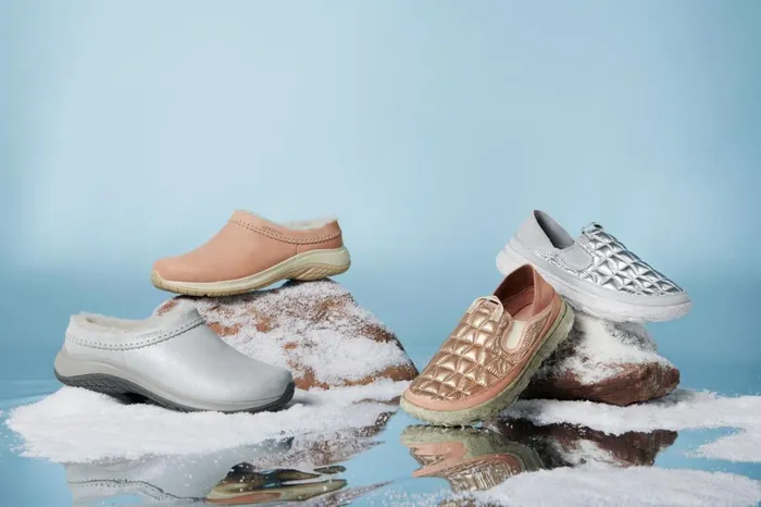 SlipOns Women Merrell Encore Ice 5 Shine Rose Gold