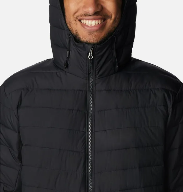 Slope Edge Hooded Insulated Jacket 8211 Tall Black Mens Columbia Sportswear Insulated and Down Slope Edge Hooded Insulated Jacket 8211 Tall Black Mens Columbia Sportswear Insulated and Down