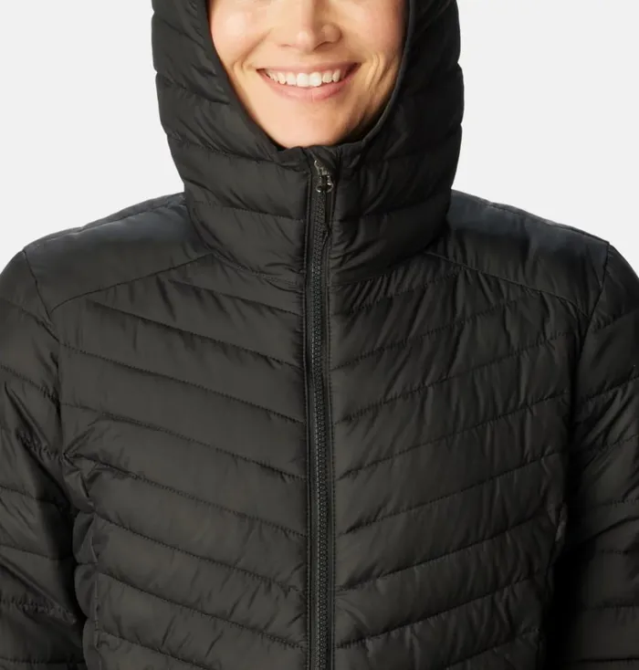 Slope Edge Hooded Jacket Black Womens Columbia Sportswear Insulated and Down Slope Edge Hooded Jacket Black Womens Columbia Sportswear Insulated and Down