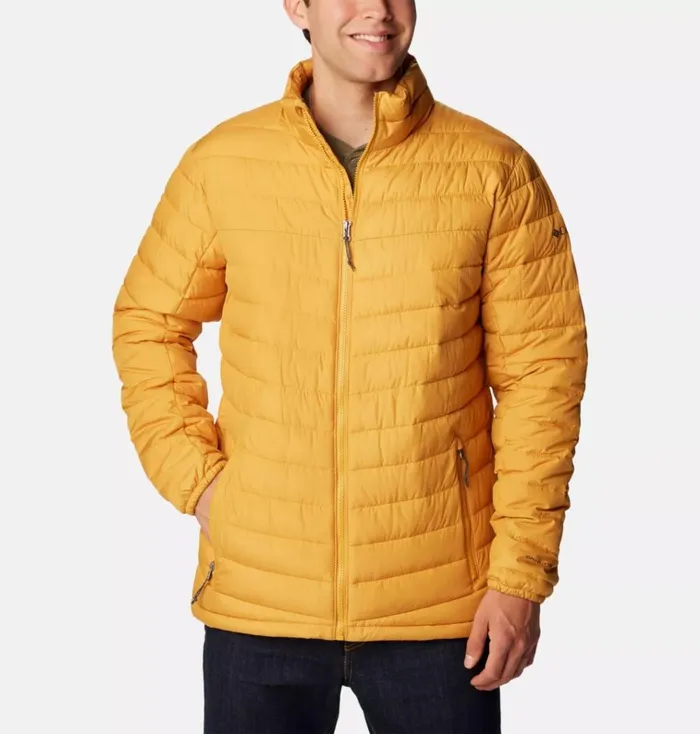 Slope Edge Jacket Raw Honey Mens Columbia Sportswear Insulated and Down