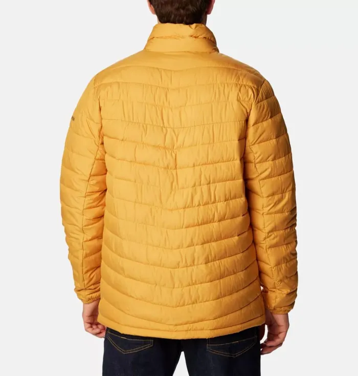 Slope Edge Jacket Raw Honey Mens Columbia Sportswear Insulated and Down