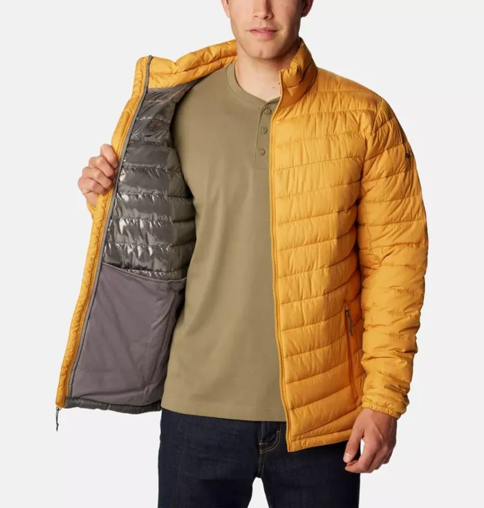 Slope Edge Jacket Raw Honey Mens Columbia Sportswear Insulated and Down