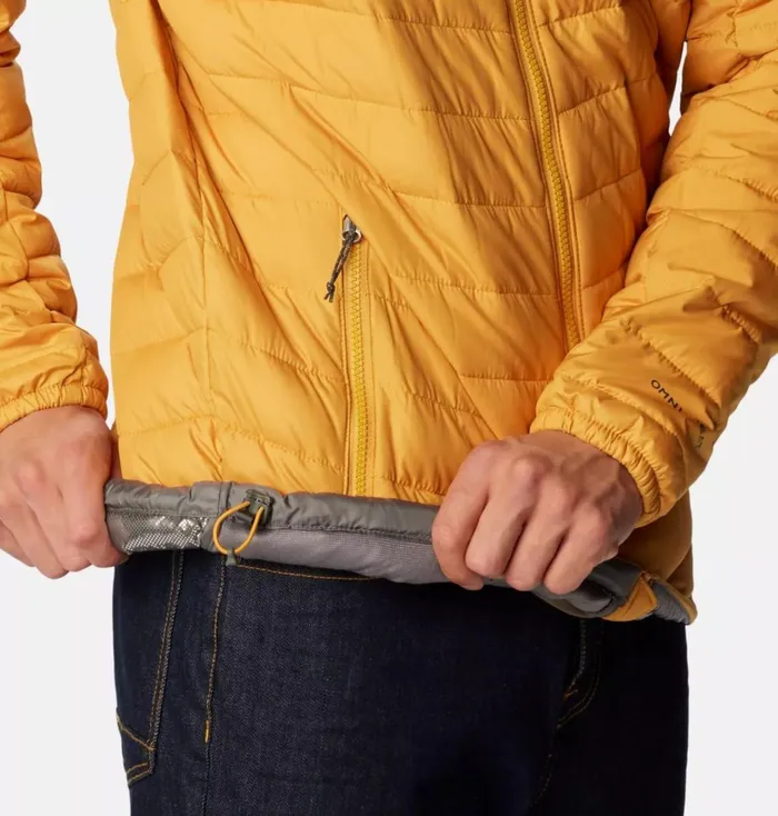 Slope Edge Jacket Raw Honey Mens Columbia Sportswear Insulated and Down