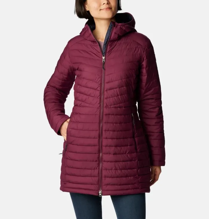 Slope Edge Mid Jacket Marionberry Womens Columbia Sportswear Insulated and Down