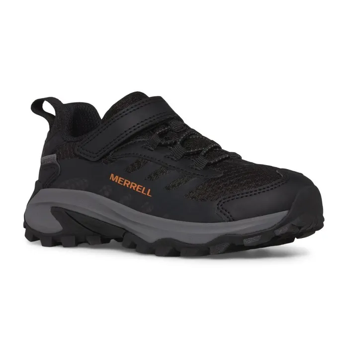 Sneakers Kids Merrell Big Moab Speed 2 Low AC Waterproof Black