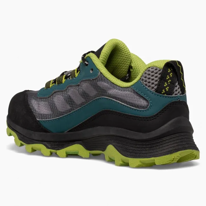 Sneakers Kids Merrell Big Moab Speed Low Waterproof Deep Greenblack