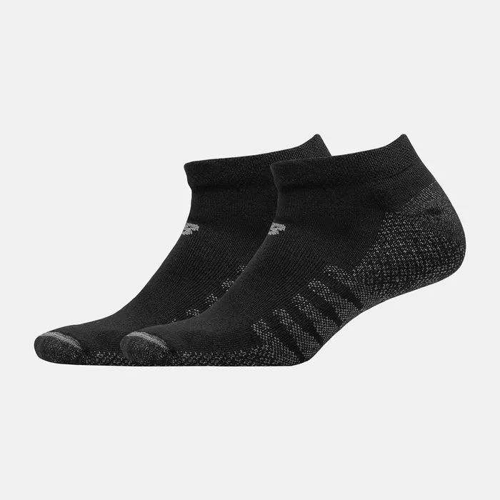 Socks MenWomen Newbalance Coolmax No Show Socks 2 Pack Black