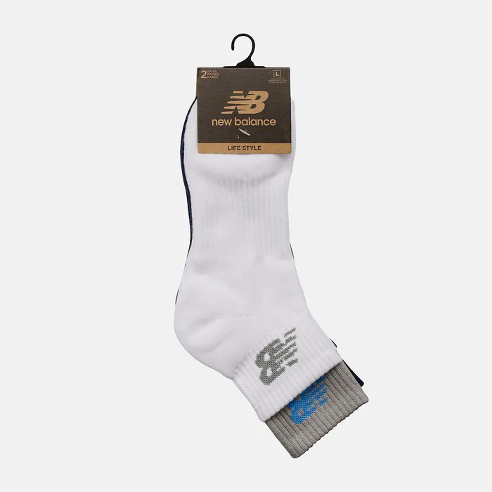 Socks MenWomen Newbalance NB Athletics Playscape Ankle Layered Socks 2 Pack Assorted 3 Colors Socks MenWomen Newbalance NB Athletics Playscape Ankle Layered Socks 2 Pack Assorted 3 Colors