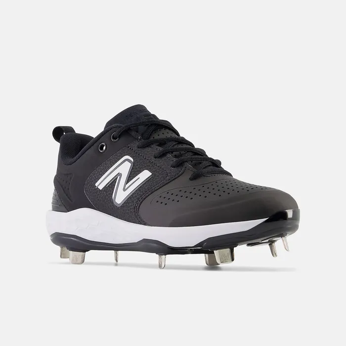 Softball Women Newbalance Fresh Foam X Velo V3 Metal Synthetics Black With White Softball Women Newbalance Fresh Foam X Velo V3 Metal Synthetics Black With White