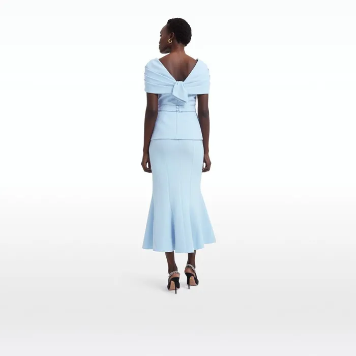 Sol Pale Blue Skirt Women Safiyaa Skirts