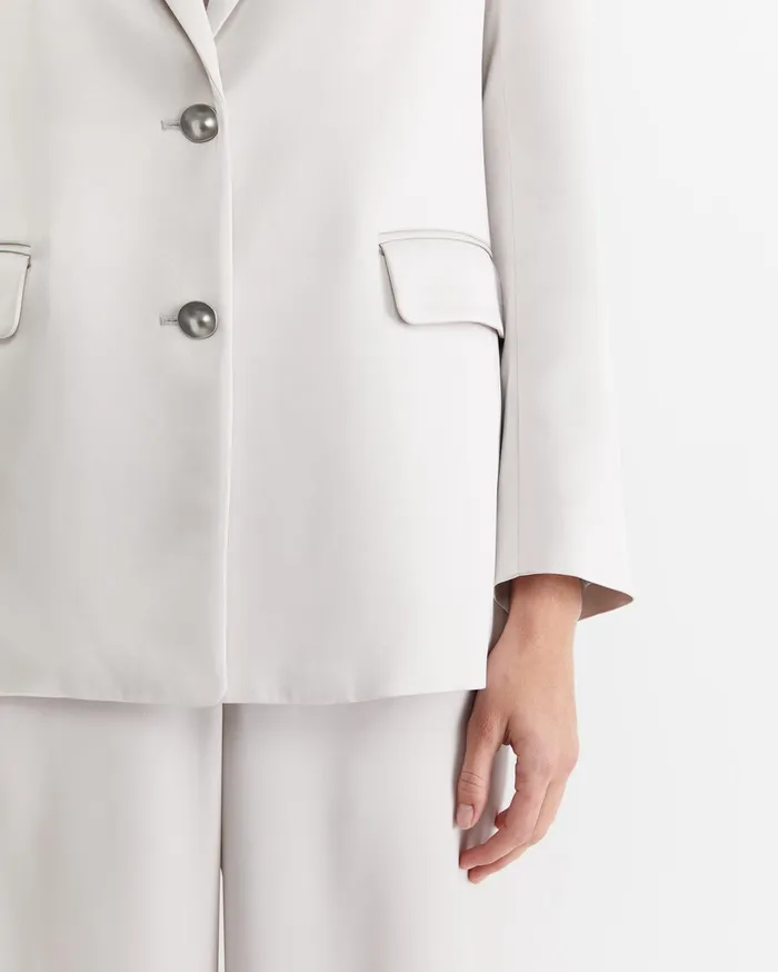 Sportscraft Blazers Women Harlow Sateen Blazer Pearl