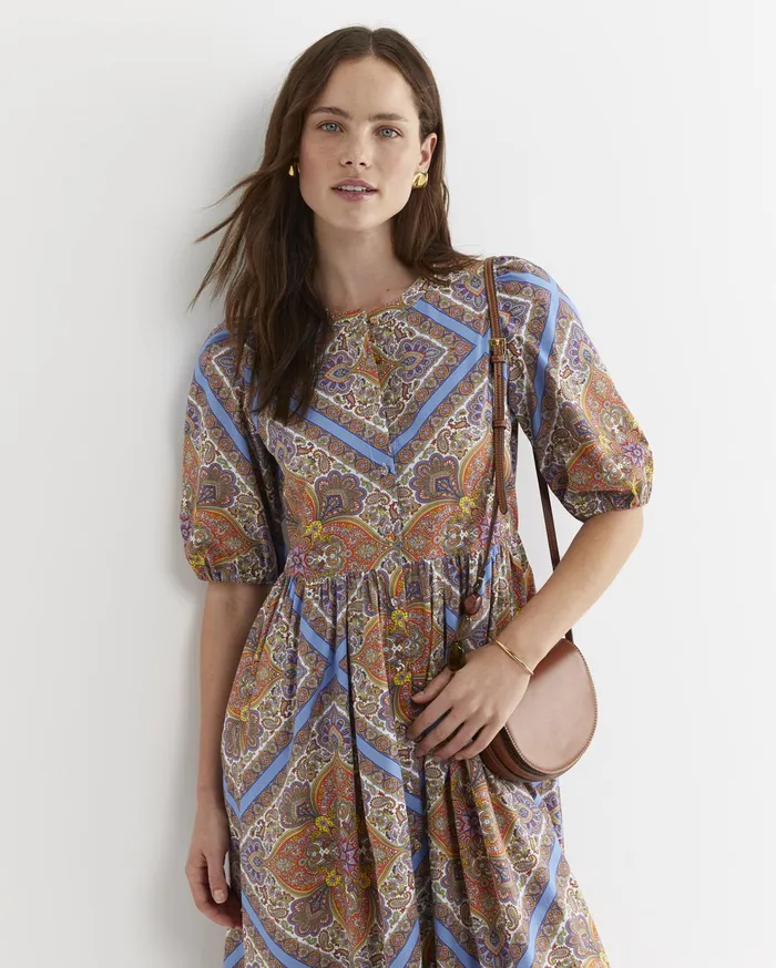 Sportscraft Dresses Women Shawl Liberty Midi Dress Multi