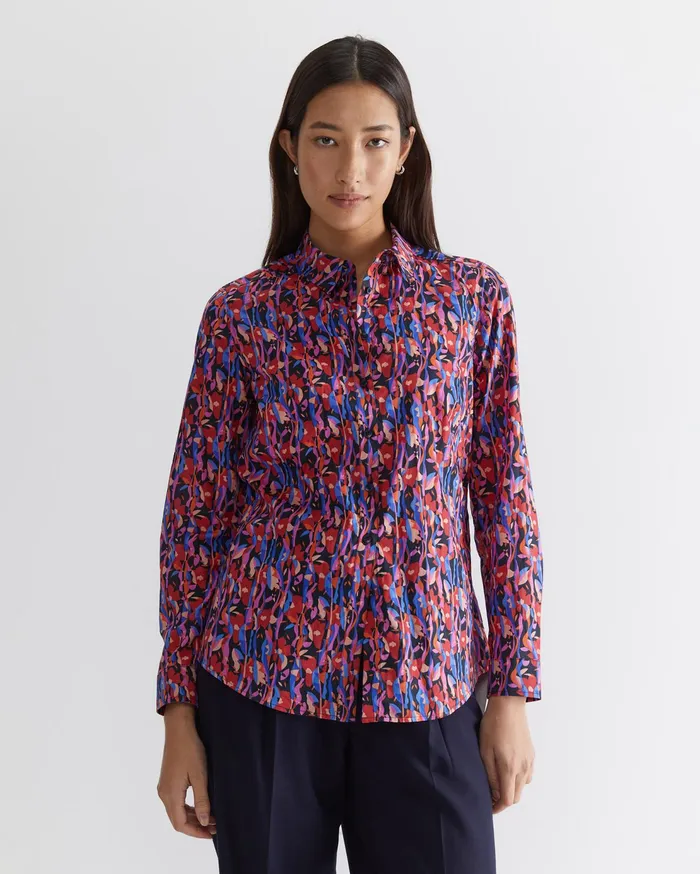 Sportscraft Liberty Women Nayra Liberty Shirt Red Multi