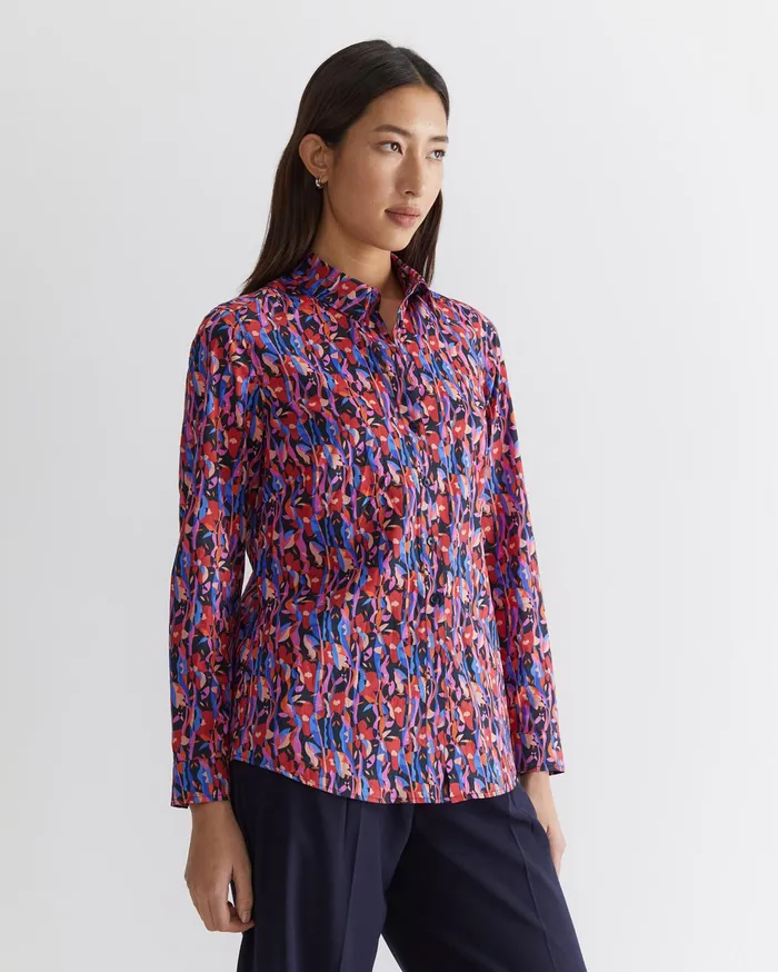 Sportscraft Liberty Women Nayra Liberty Shirt Red Multi