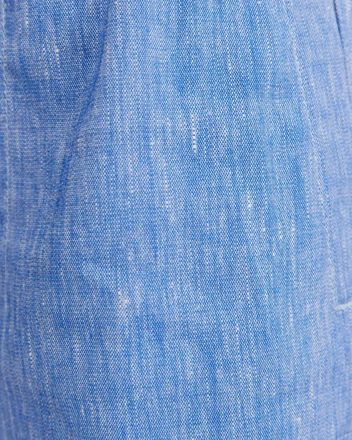 Sportscraft Shorts Women Rosa Linen Short Cerulean