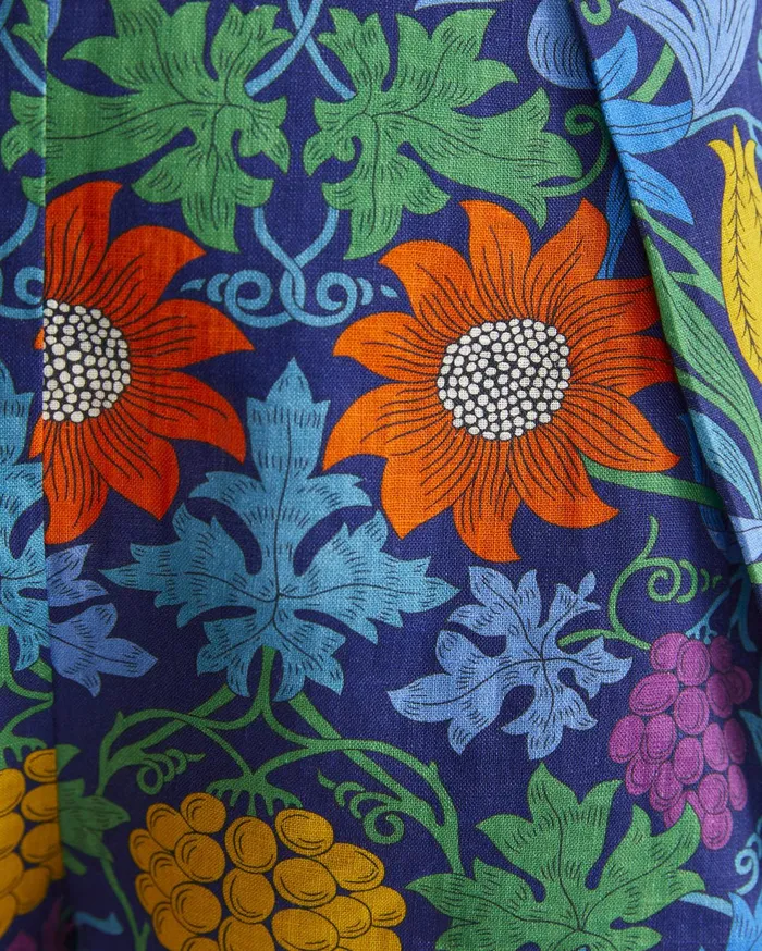 Sportscraft Shorts Women Standen Linen Liberty Short Blue Multi