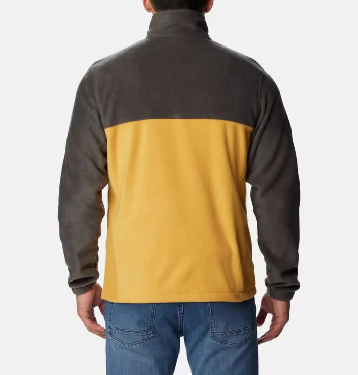 Steens Mountain 20 Full Zip Fleece Jacket 8211 Tall Shark Raw Honey Mens Columbia Sportswear Jackets and Vests Steens Mountain 20 Full Zip Fleece Jacket 8211 Tall Shark Raw Honey Mens Columbia Sportswear Jackets and Vests