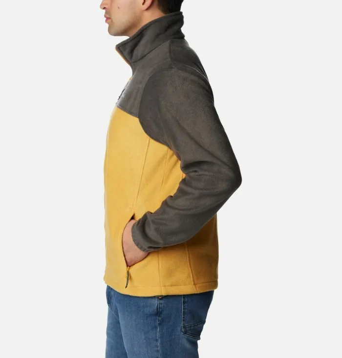 Steens Mountain 20 Full Zip Fleece Jacket 8211 Tall Shark Raw Honey Mens Columbia Sportswear Jackets and Vests Steens Mountain 20 Full Zip Fleece Jacket 8211 Tall Shark Raw Honey Mens Columbia Sportswear Jackets and Vests