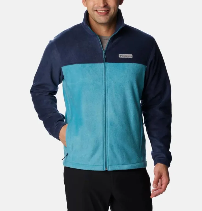 Steens Mountain 20 Full Zip Fleece Jacket Collegiate Navy Shasta Mens Columbia Sportswear Jackets and Vests